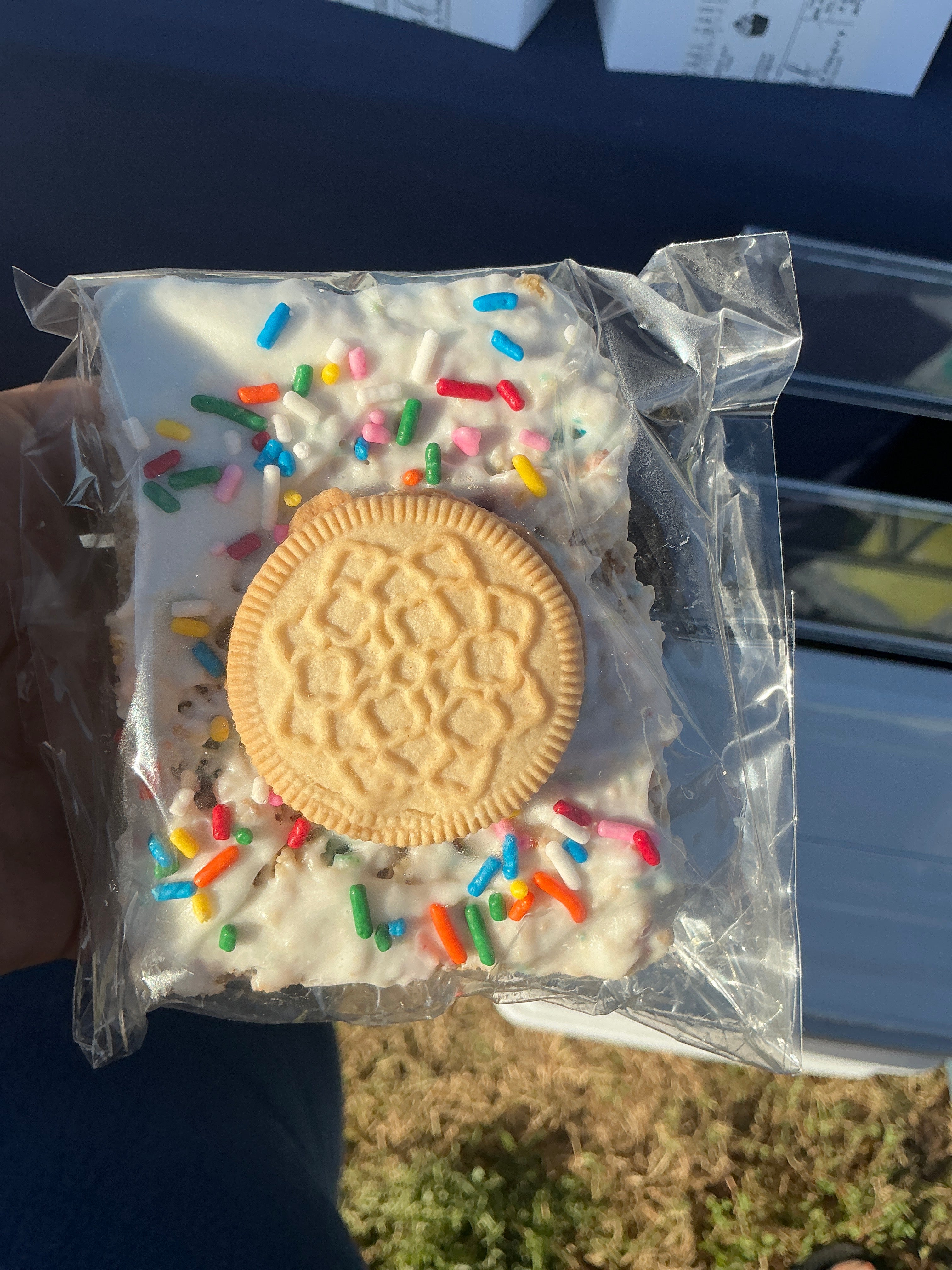 Birthday Cake Blondie